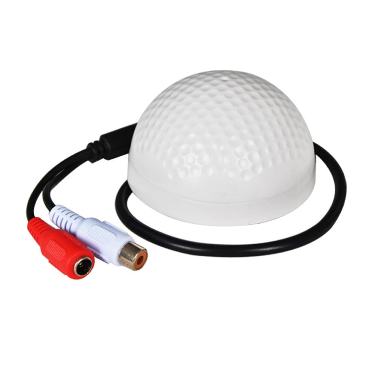 CCTV Microphone Golf Shape audio Pickup Device High Sensitivity DC12V audio Monitoring sound listening device CCTV Microphone Golf Shape audio Pickup Device High Sensitivity DC12V audio Monitoring sound listening device